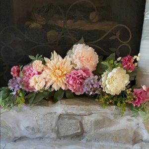 Faux flowers- arrangement from Hobby Lobby